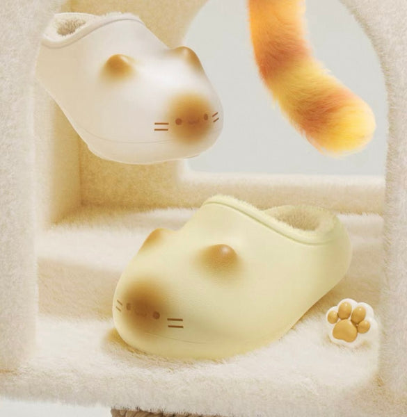 Cute Cat Winter Slippers PN7175