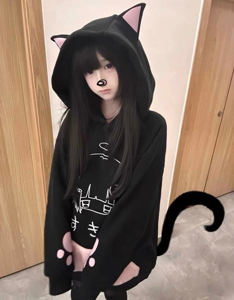 Fashion Cat Hoodie PN7228