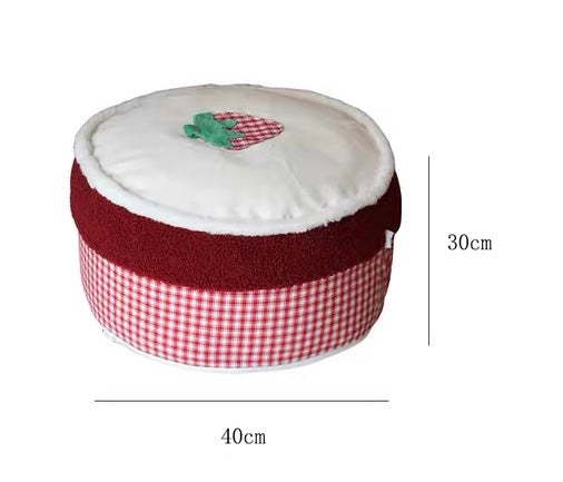 Kawaii Strawberry Seat Cushion PN7172