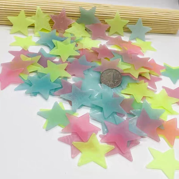 Pretty Fluorescent Star Stickers PN7166