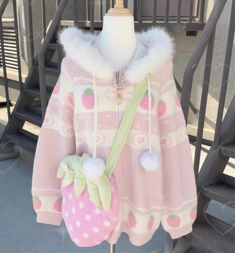 Kawaii Strawberry Coat PN7259