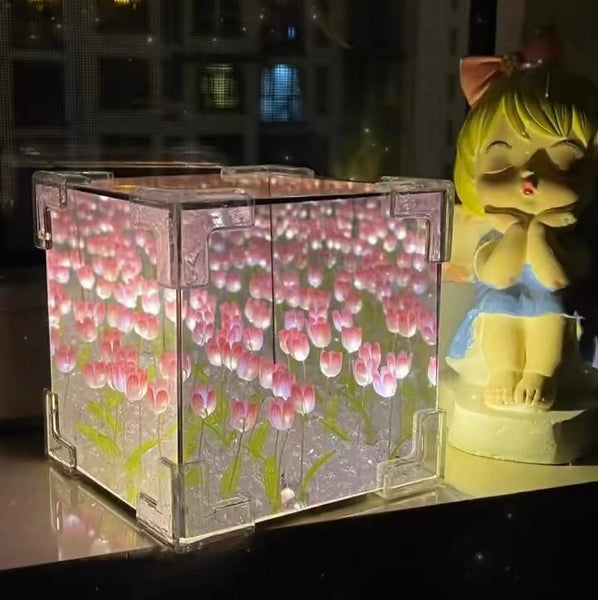 Cute Flowers DIY Lamp Material PN6577