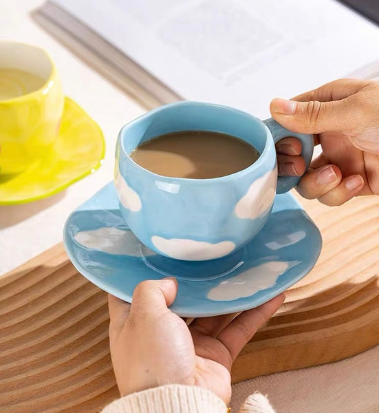 Fashion Coffee Cup Plate Set PN7216