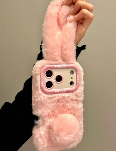 Cute Rabbit Phone Case for iPhone 11/12/12pro/12pro max/13/13pro/13pro max/14/14pro/14pro max/15/15pro/15pro max/16/16pro/16pro max/17/17pro/17pro max/17air PN7291
