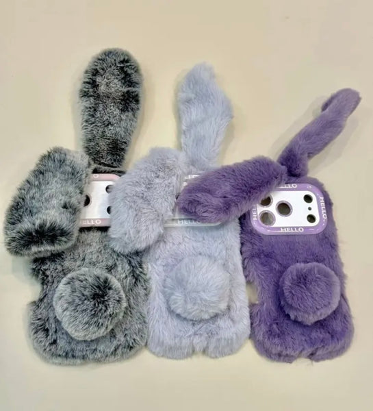Cute Rabbit Phone Case for iPhone 11/12/12pro/12pro max/13/13pro/13pro max/14/14pro/14plus/14pro max/15/15pro/15plus/15pro max/16/16pro/16pro max/17/17pro/17pro max/17air PN7289