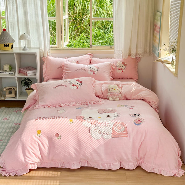 Lovely Kitty Bedding Set PN7317