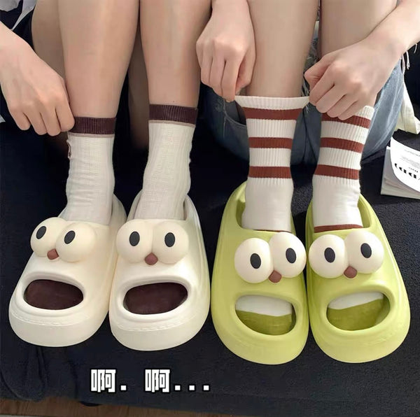 Cute Big Eyes Slippers PN7213