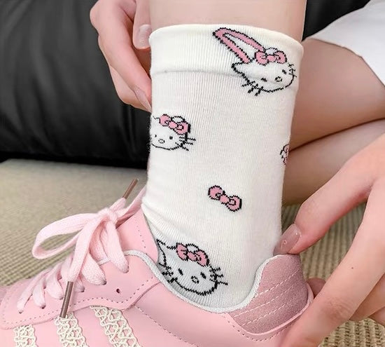 Kawaii Kitty Socks PN7147