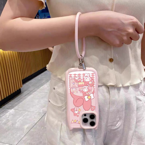 Kawaii Phone Case for iPhone 11/12/12pro max/13/13pro/13pro max/14/14pro/14pro max/15/15pro/15pro max/16/16pro/16pro max PN7156