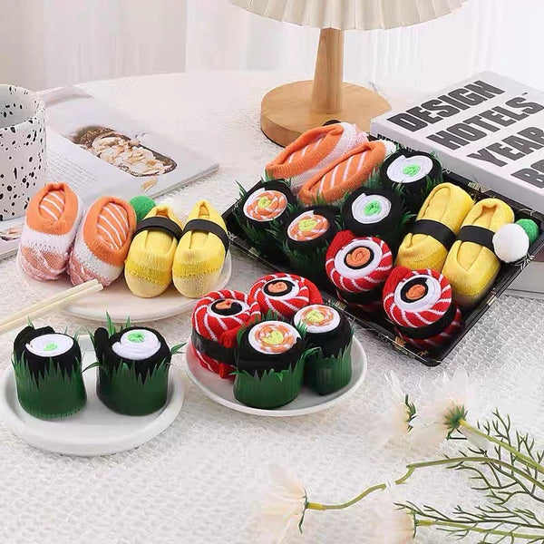 Kawaii Sushi Socks PN7150