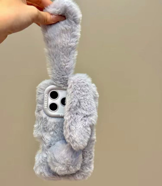 Cute Rabbit Phone Case for iPhone 11/12/12pro/12pro max/13/13pro/13pro max/14/14pro/14plus/14pro max/15/15pro/15plus/15pro max/16/16pro/16pro max/17/17pro/17pro max/17air PN7289