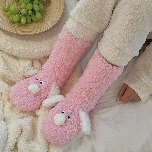Kawaii Dog Floor Socks PN7310