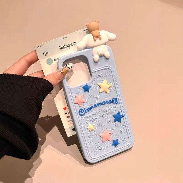Kawaii Phone Case for iPhone 11/12/12pro/12pro max/13/13pro/13pro max/14/14pro/14pro max/15/15pro/15pro max/16/16pro/16pro max/ PN7303