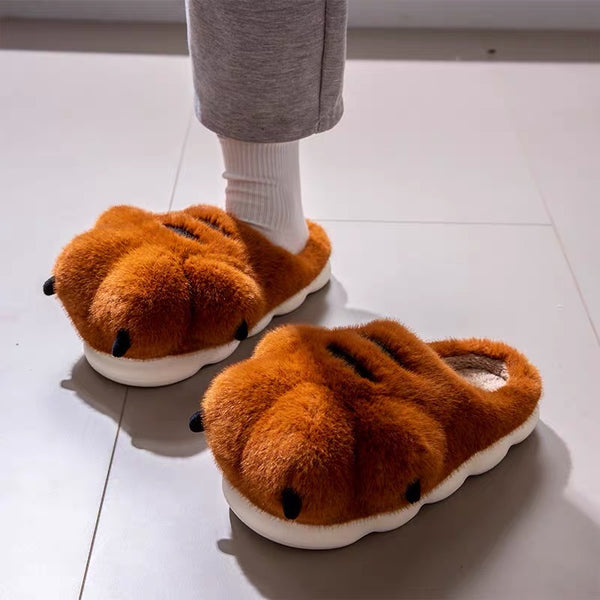 Cute Paw Winter Slippers PN7306