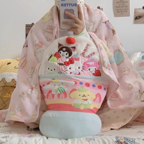 Cute Soft Pillow And Blanket PN7225