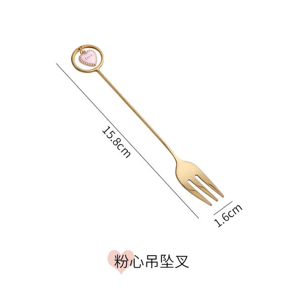 Heart Star Spoons And Forks PN7188