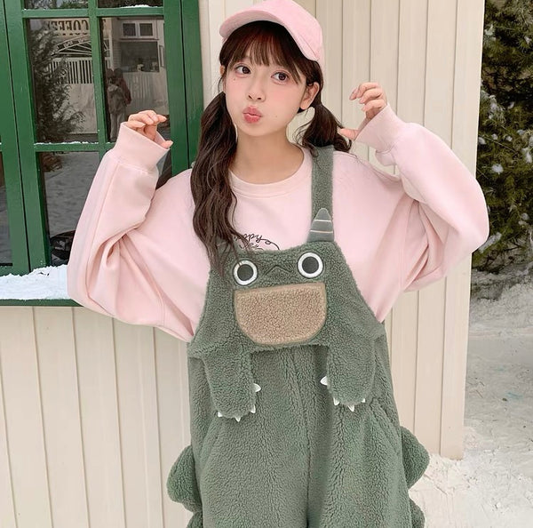 Lovely Dinosaur Overall /Trousers PN7077