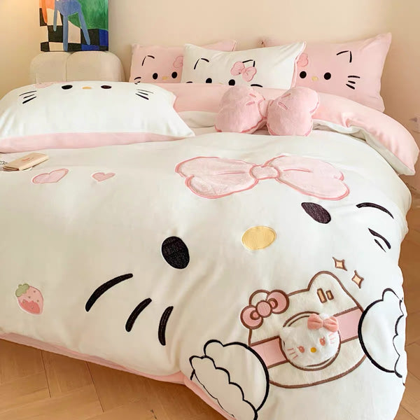 Lovely Kitty Bedding Set PN7177