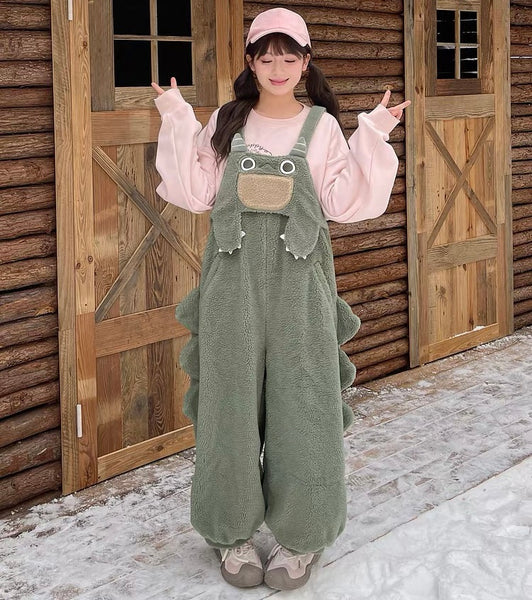 Lovely Dinosaur Overall /Trousers PN7077