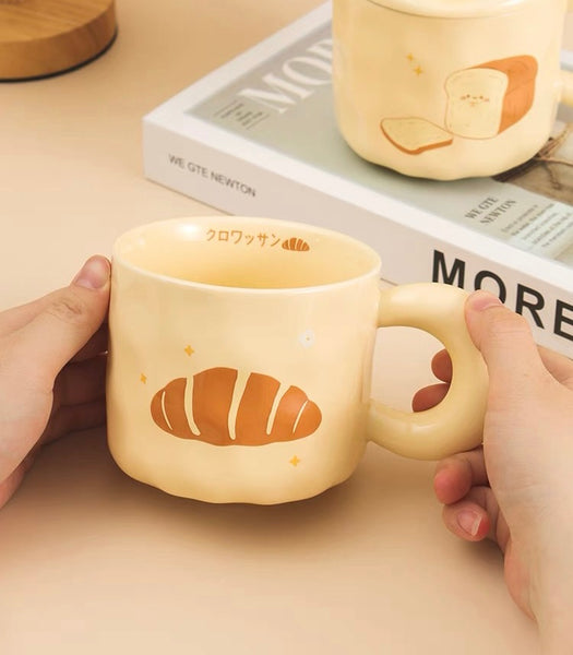Kawaii Bread Mug PN7134