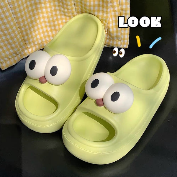 Cute Big Eyes Slippers PN7213