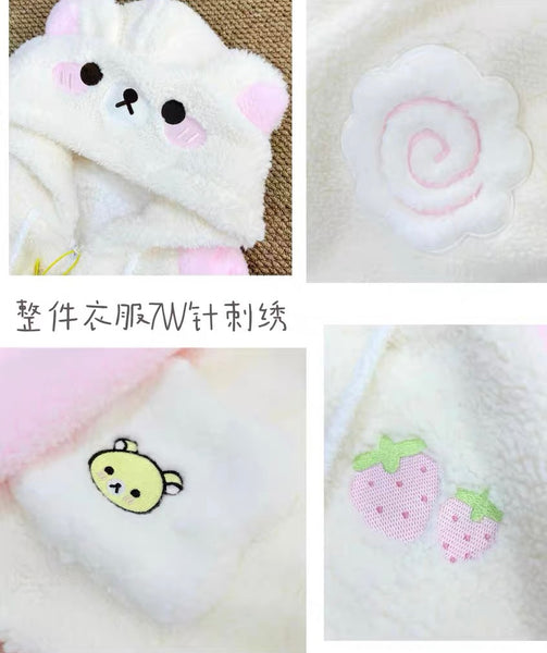 Lolita Bear And Strawberry Coat PN7232