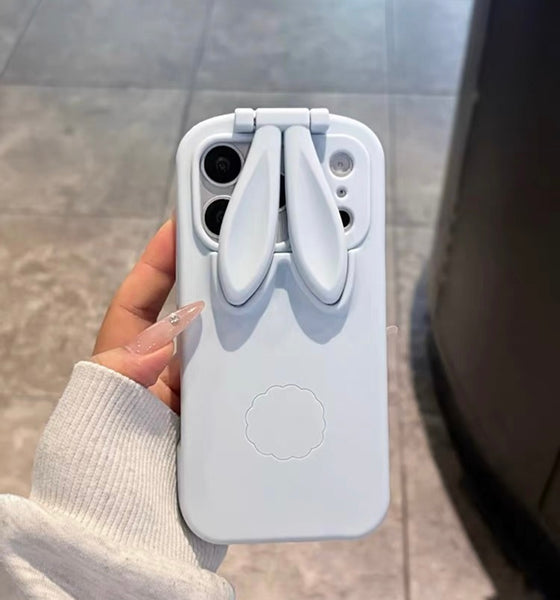 Kawaii Rabbit Phone Case for iPhone 13/14/14pro/14pro max/15/15pro/15pro max/16/16pro/16pro max/17/17pro/17pro max/ PN7400