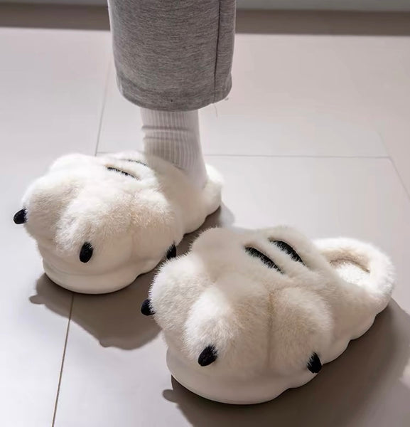 Cute Paw Winter Slippers PN7306