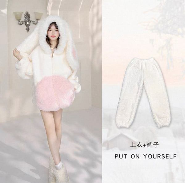 Cute Soft Winter Pajamas Set PN7286