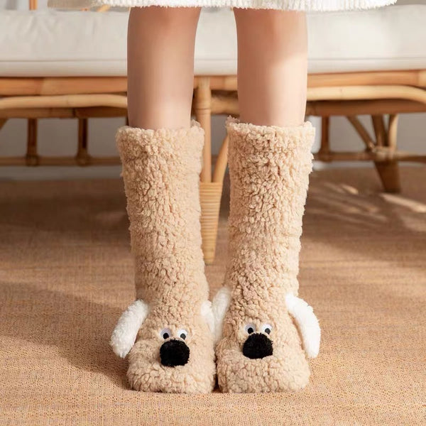 Kawaii Dog Floor Socks PN7310