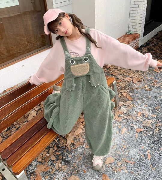 Lovely Dinosaur Overall /Trousers PN7077