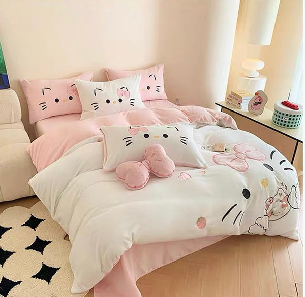 Lovely Kitty Bedding Set PN7177