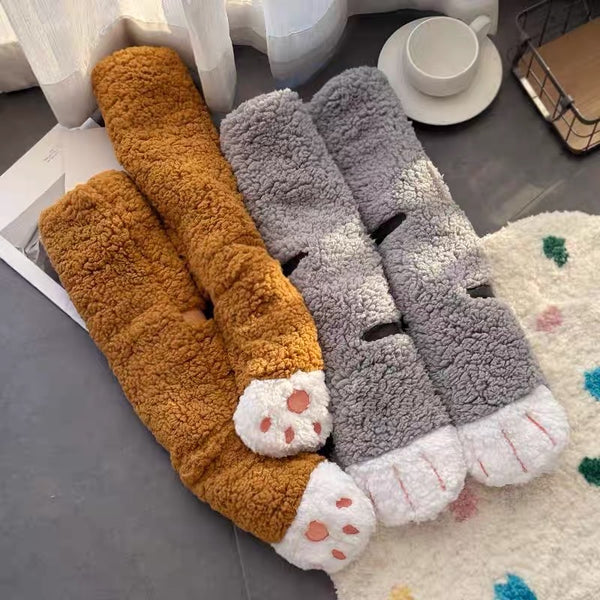 Kawaii Cat Floor Socks PN7285