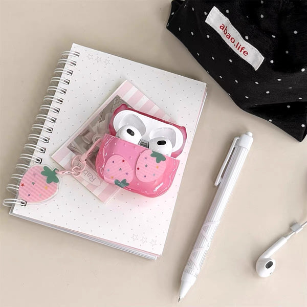 Strawberry Airpods Case For Iphone PN7239