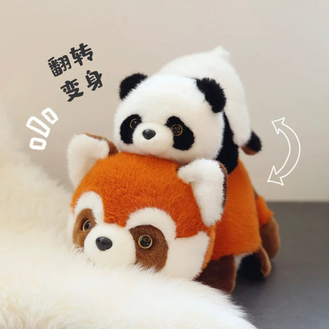 Cute Panda And Bear Transformation Toy PN6692