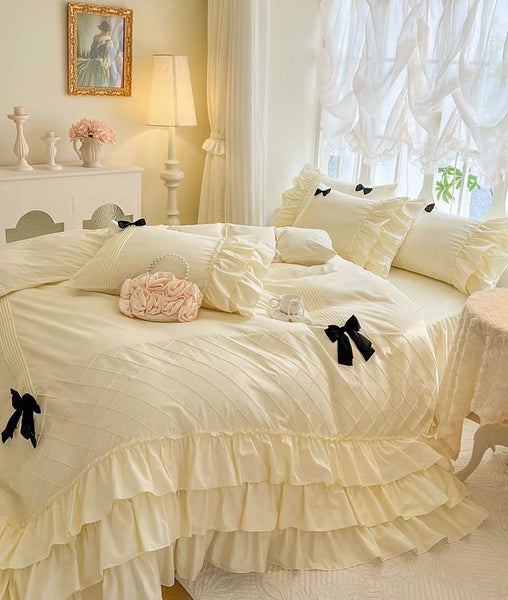 Pretty Bowknot Bedding Set PN7186