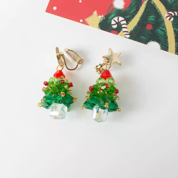 Christmas Earrings/Clips PN7260