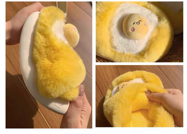Cute Egg Winter Slippers PN7162
