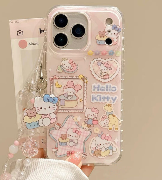 Pretty Phone Case for iPhone 13/14/14pro/14pro max/15/15pro/15pro max/16/16pro/16pro max/17/17pro/17pro max/ PN7283