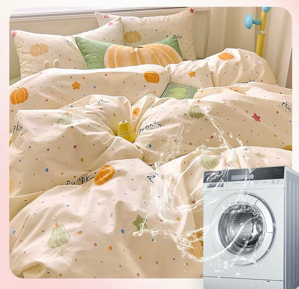 Kawaii Pumpkin Bedding Set PN7383
