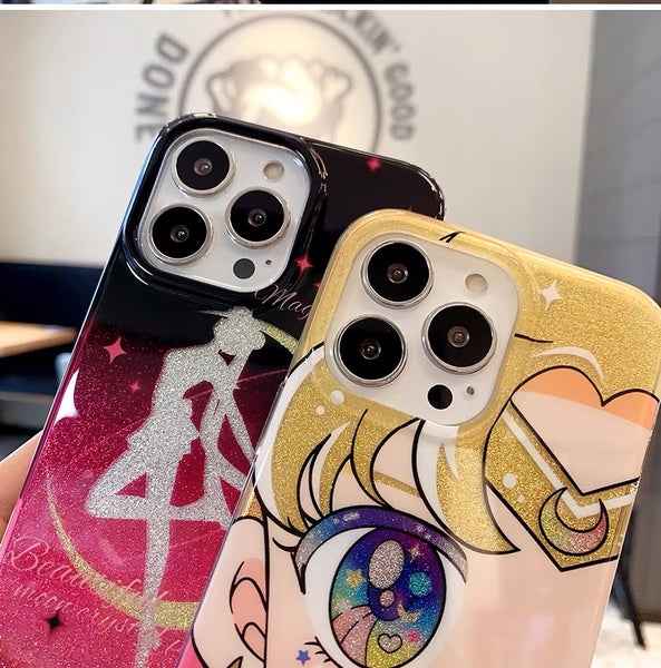 Kawaii Sailormoon Phone Case for iPhone 11/12/12pro/12pro max/13/13pro/13pro max/14/14pro/14pro max/15/15pro/15pro max PN6416