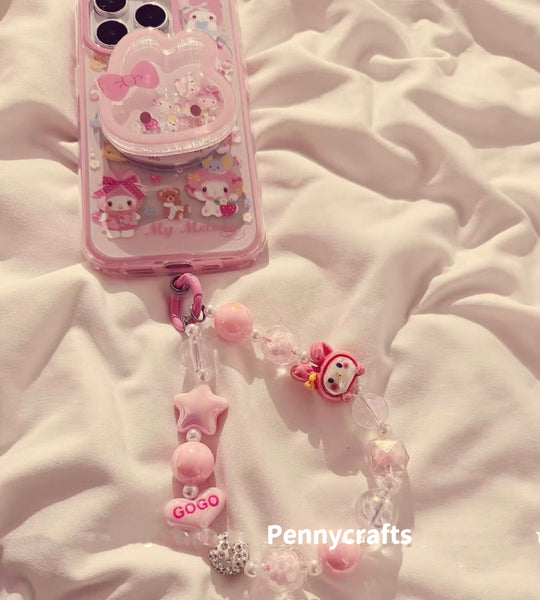 Kawaii Phone Case for iPhone 13/13pro/13pro max/14/14pro/14pro max/15/15pro/15pro max/16/16pro/16pro max/17/17pro/17pro max/ PN7267