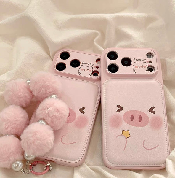 Kawaii Phone Case for iPhone 14/14pro/14pro max/15/15pro/15pro max/16/16pro/16pro max/17/17pro/17pro max/ PN7385