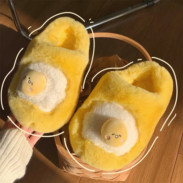 Cute Egg Winter Slippers PN7162