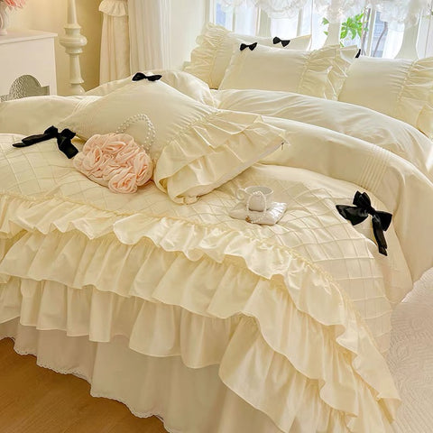 Pretty Bowknot Bedding Set PN7186