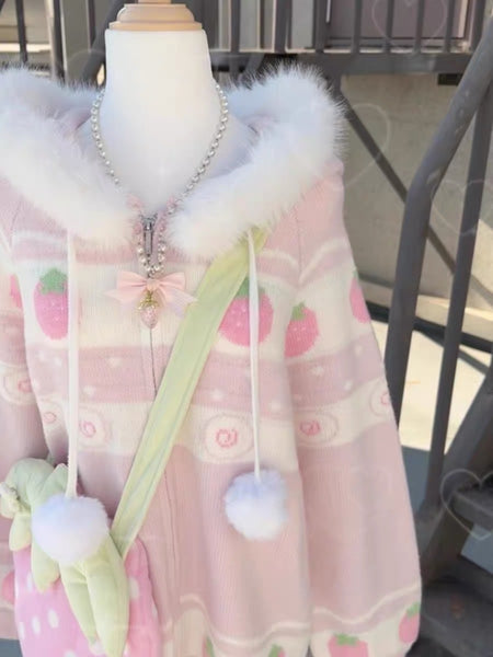 Kawaii Strawberry Coat PN7259