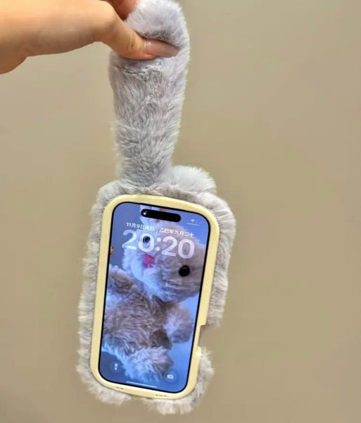 Cute Rabbit Phone Case for iPhone 11/12/12pro/12pro max/13/13pro/13pro max/14/14pro/14plus/14pro max/15/15pro/15plus/15pro max/16/16pro/16pro max/17/17pro/17pro max/17air PN7289