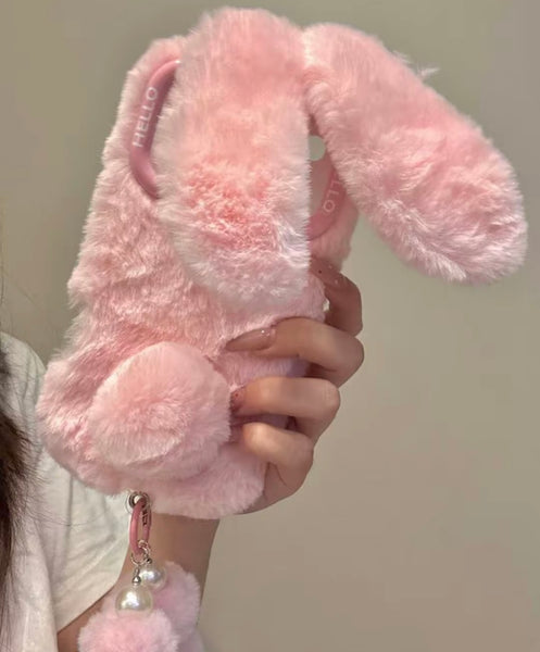 Cute Rabbit Phone Case for iPhone 11/12/12pro/12pro max/13/13pro/13pro max/14/14pro/14pro max/15/15pro/15pro max/16/16pro/16pro max/17/17pro/17pro max/17air PN7291