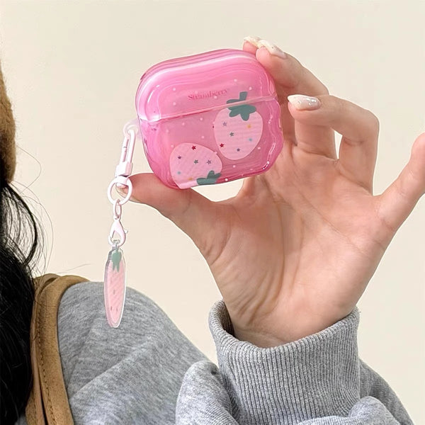 Strawberry Airpods Case For Iphone PN7239