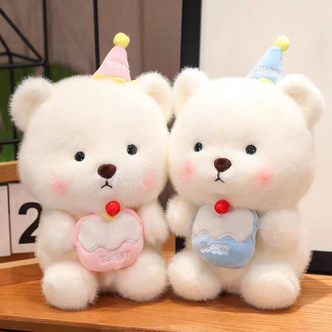 Kawaii Cake Bear Plush Toy PN7221